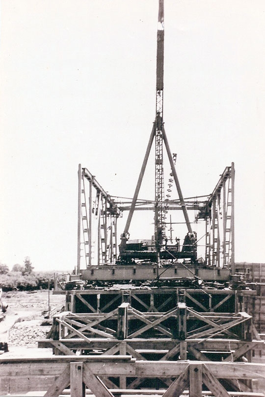 A ponte que liga o sul e o norte do RS