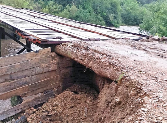 R$ 1,1 milhão pela ponte do Rincão dos Bravos