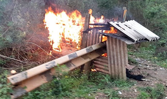 Pet comunitário rural tem uma casa de novo
