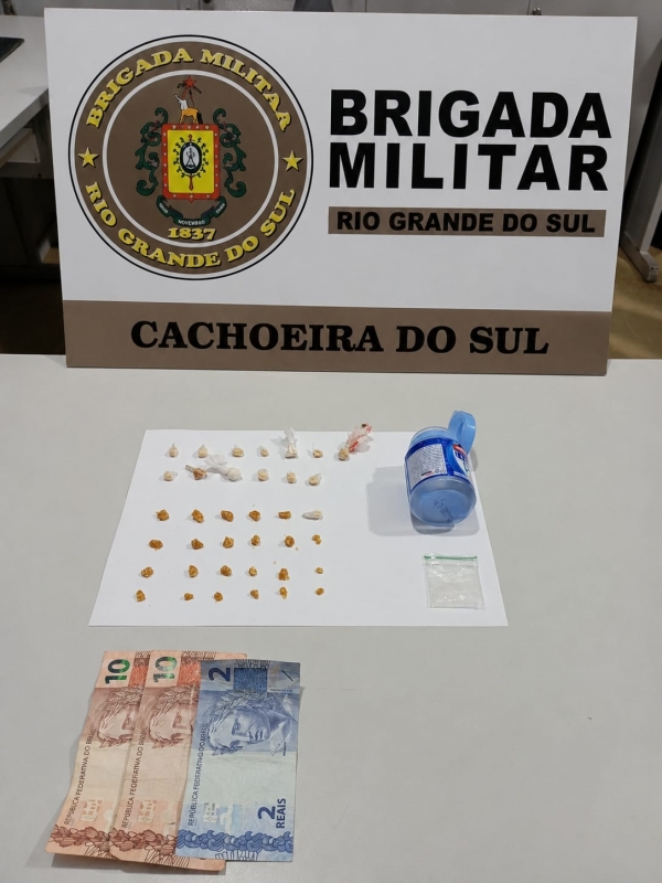 Suspeito de tráfico foi preso no Bairro Soares