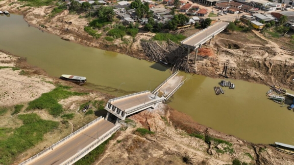 Construtora Cidade atribuiu queda de ponte no Acre à erosão do solo