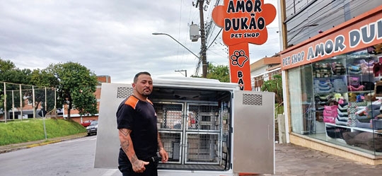 Pet Shop com ar-condicionado para os cães