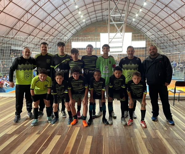 Time sub-13 do Atlas Futsal é campeão em Rio Pardo