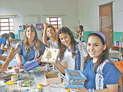 Imaculada apresenta  sua arte de 2008