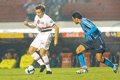 Derrota é a rotina fora