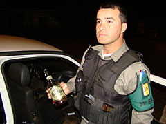 Agricultor é preso por dirigir bêbado