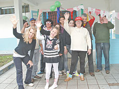 Baile para vizinhos da Ernesto Alves