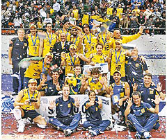 O imbatível vôlei masculino