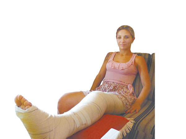 Pai atrás de quem atropelou sua filha