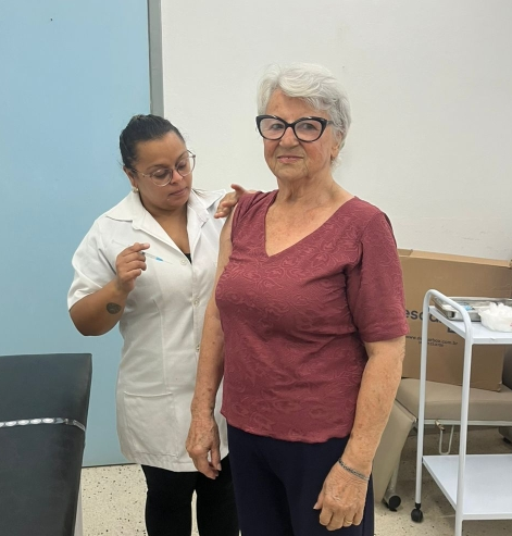 Saúde amplia horário de vacinação contra a influenza em duas unidades