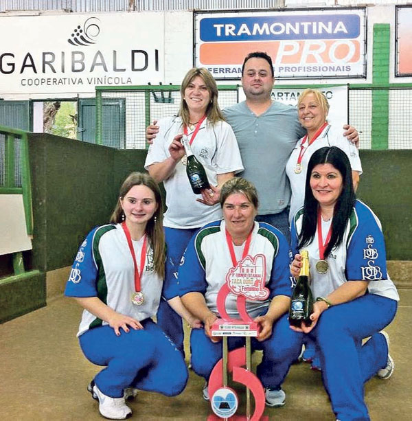 EQUIPE FEMININA DE BOCHA DA SRB