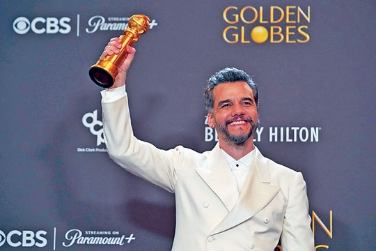Wagner Moura e O Agente Secreto ganham Globo de Ouro