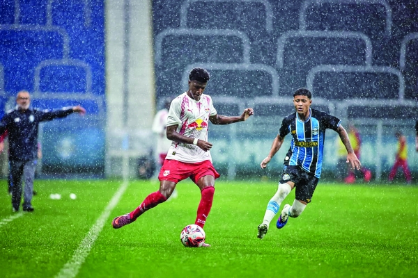 Lateral Mathias em bom momento no Red Bull Bragantino