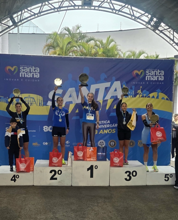 Mariana conquista segundo lugar em Santa Maria