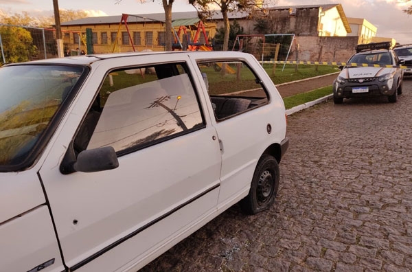 Homem é baleado ao tentar atropelar PM