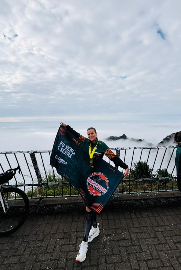 Carine Lopes supera a maratona da Serra do Rio do Rastro