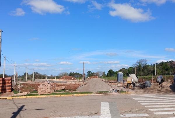 Primeira casa do Loteamento Garden começou a ser construída