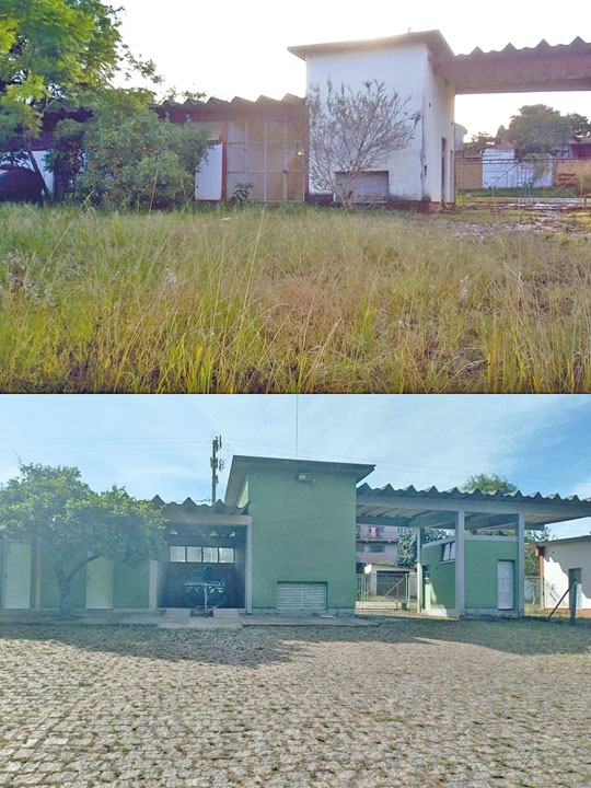 BM recupera prédio abandonado há 25 anos