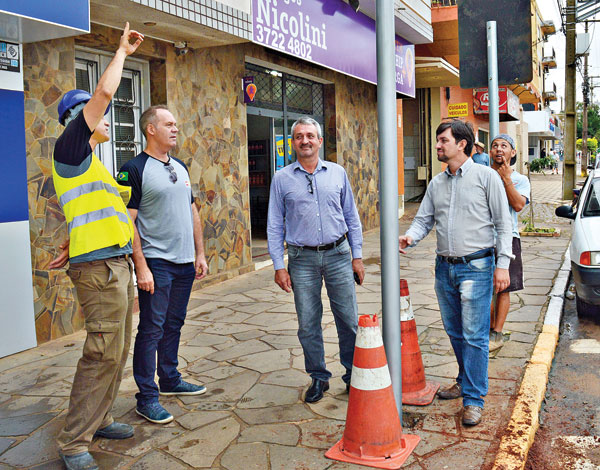 Sinaleiras na zona norte