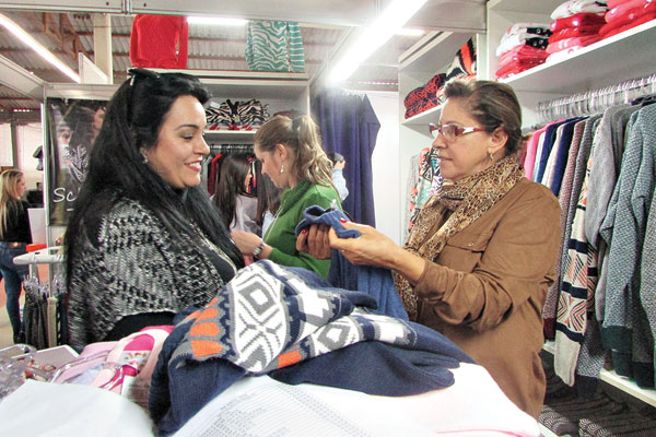 Expositores estão contentes