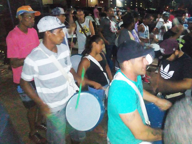 Ensaios da Aldeanos do Samba enfezam o Parque da Fenarroz