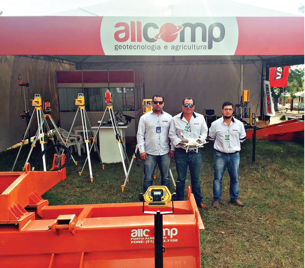 Allcomp apresenta o drone Phantom 4 para geotecnologia e agricultura