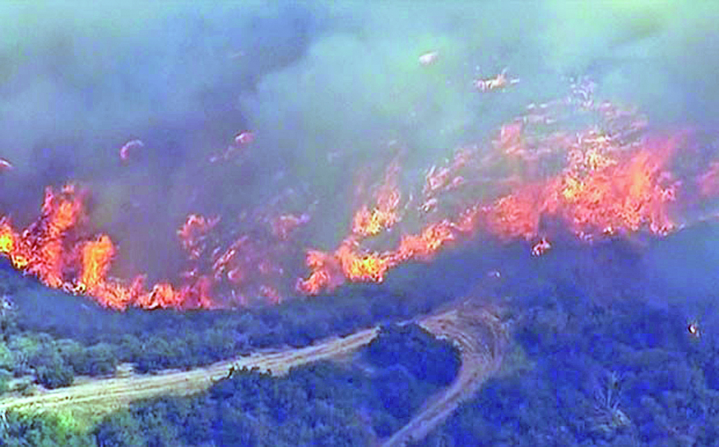Califórnia pega fogo