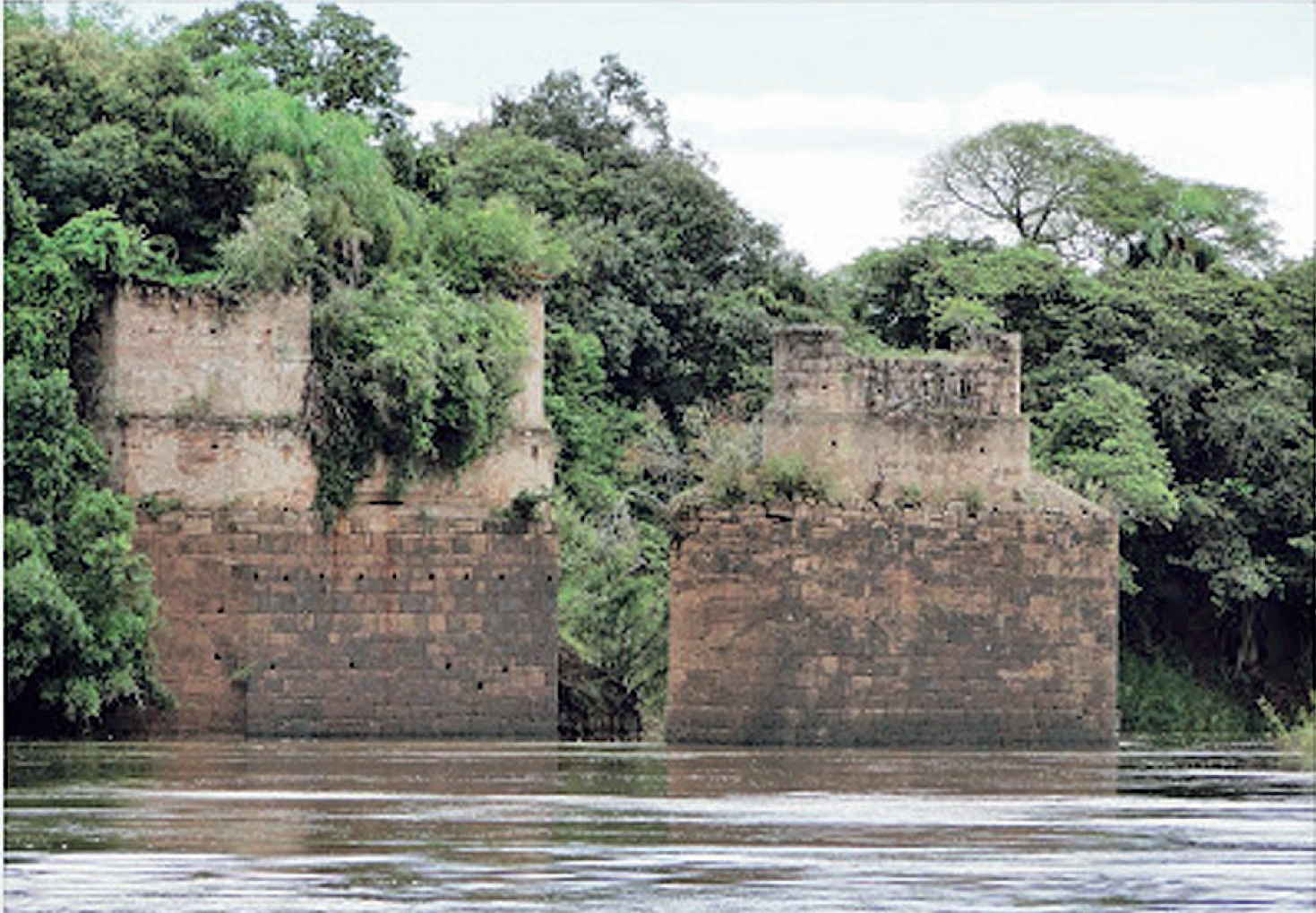 O Rio Jacuí e a ponte malfadada