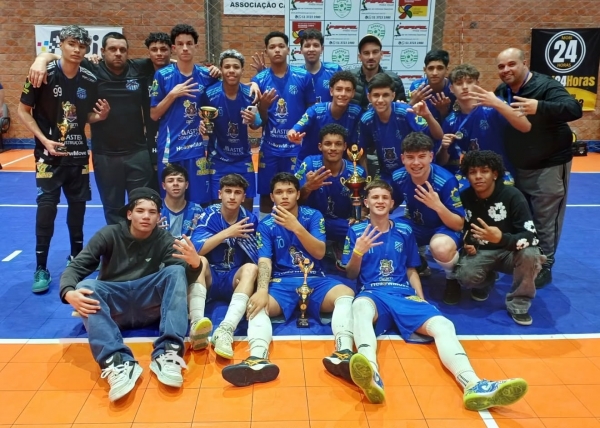 Tetracampeão, Projeto Estrela domina premiação do Citadino Sub-17