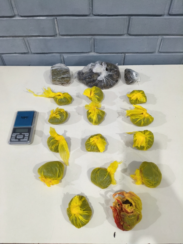 Força Tática pega mais de meio quilo de maconha em Cachoeira do Sul 