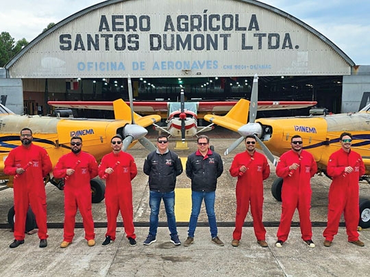 Aero Santos Dumont forma mais uma turma de pilotos