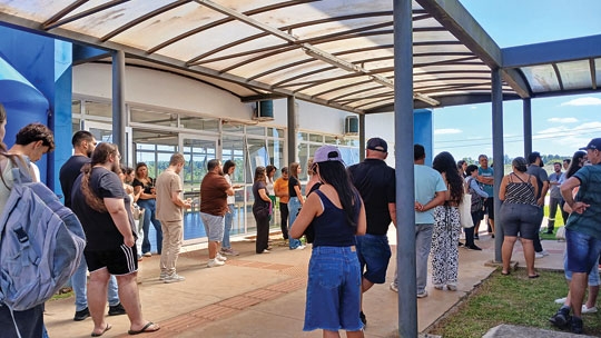 UFSM preencheu menos da metade das vagas