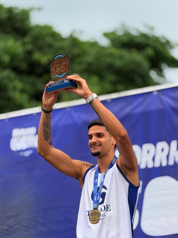 Gabriel Dorneles conquista pódio em Corrida em Santa Maria 