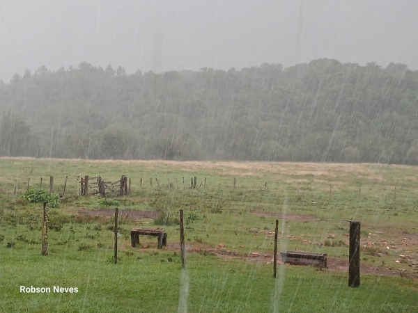 Reduz o volume de chuva previsto para Cachoeira