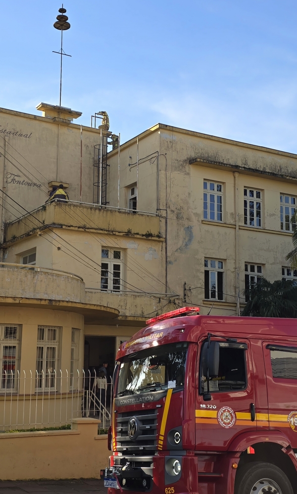 João Neves sofre princípio de incêndio