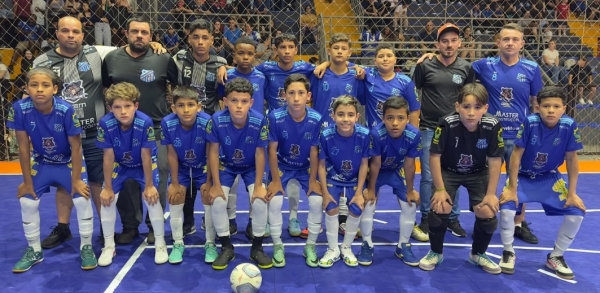 Projeto Estrela é bicampeão do Citadino de Futsal Sub-13
