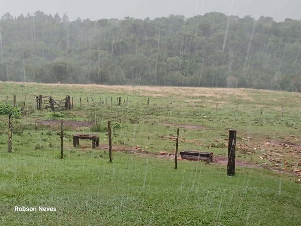 Maio arranca com chuva em Cachoeira do Sul