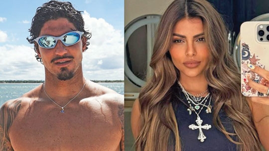 Gabriel Medina assume namoro com ex-noiva de Zé Felipe