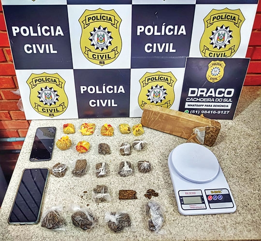 Suspeito de tráfico foi preso no Cohab