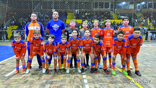 Noite de duelos semifinais pelo futsal sub-11