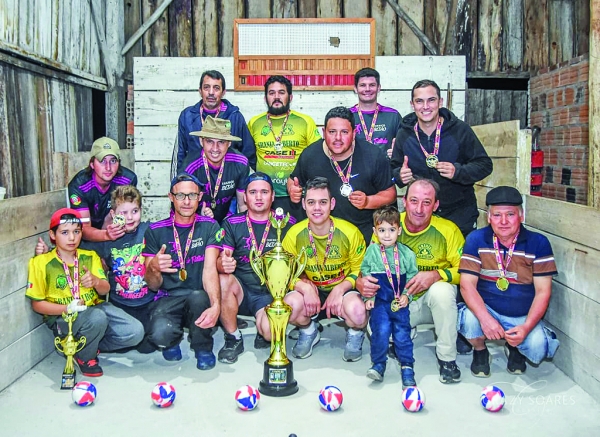 Fabinho é bicampeonato na bocha de areia