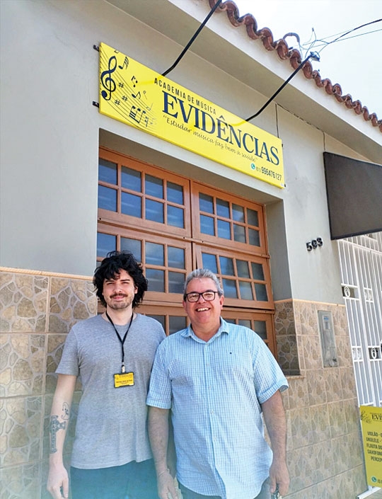 Evidências para formação musical