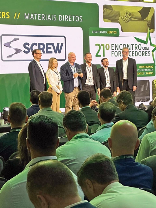 Grupo AgroScrew recebe dois prêmios