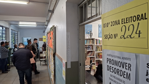 Começa a eleição geral em Cachoeira do Sul