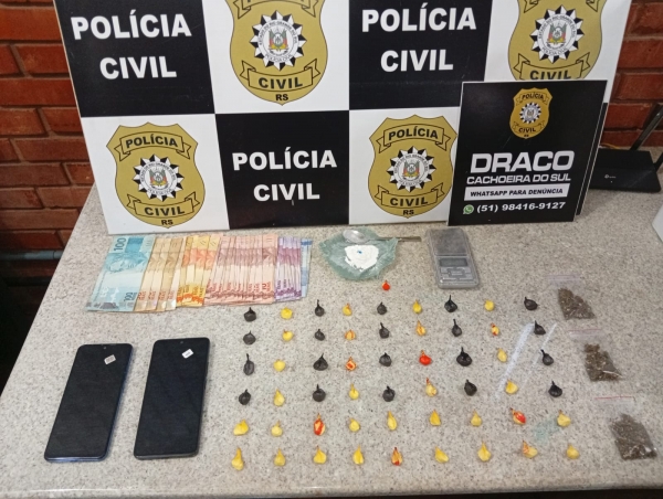 Suspeitos de tráfico são presos no Bairro Promorar 