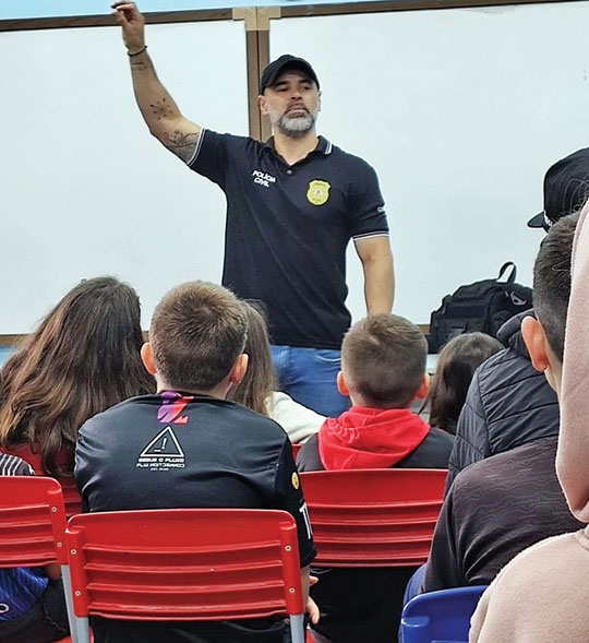 Papo de Responsa com alunos do Bosque