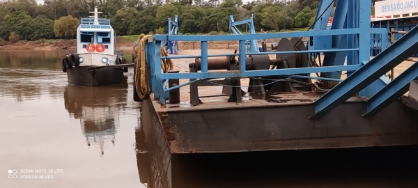 Balardin reforça pedido de balsa gratuita durante interdição da Ponte do Fandango
