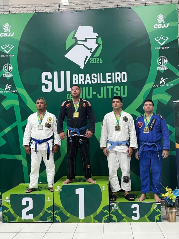 Leonardo Begnis conquista pódio no Sul-brasieiro de Jiu-jítsu