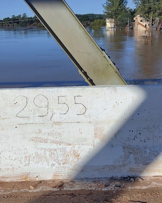 Enchente de 2024 bateu em 29,55 metros