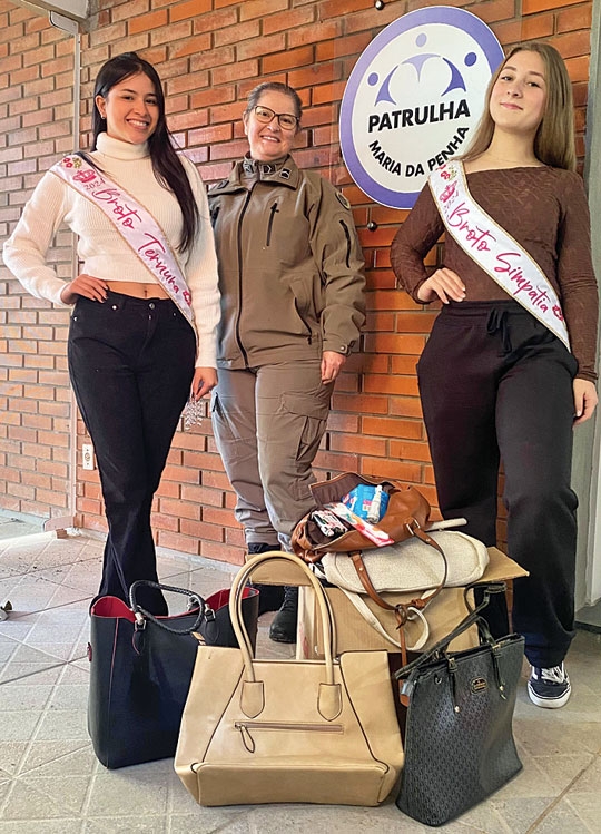 Bolsa dos brotos para vítimas de violência